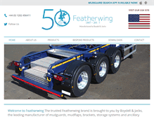 Tablet Screenshot of featherwing.com